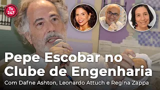 Pepe Escobar no Clube de Engenharia