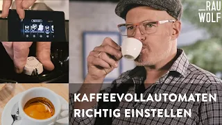 Kaffeevollautomat richtig einstellen | Michael's Barista Tipps