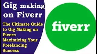 FIVERR GIG MAKING OPTIMIZATION | GIG KESE BNAEN OR USAY OPTIMIZE KESE KREN