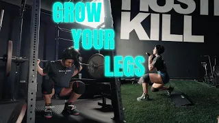 THE GROW YOUR LEGS WORKOUT | DLB