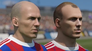 FIFA 15 vs PES 2015 Head to Head Faces - Bayern Munich