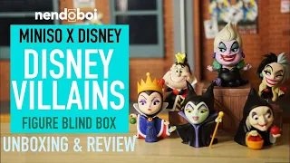 Miniso X Disney Villains Collection Figure Blind Box Unboxing & Review