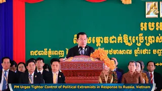 PM Urges Tighter Control of Political Extremists in Response to Russia, Vietnam