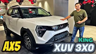 Mahindra XUV 3XO AX5: Sunroof, Adrenox, LED DRL & more! | 7.49 Lakh