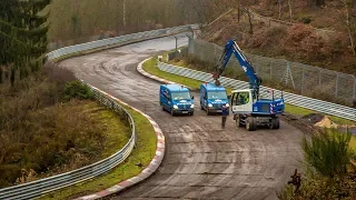 Nürburgring Winter Constructions UPDATE 2019 - Track Changes & Maintenance for 2019