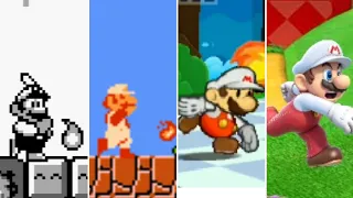 Evolution of Fire Mario (1985 - 2022)