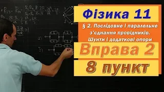 Фізика 11 клас. Вправа № 2. 8 п