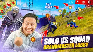 Solo Rule in Bimasakti 😎 40 Grandmaster Squad Alive in Last Circle 😱 Tonde Insane 1 vs 4 Gameplay