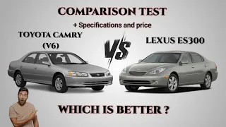 2000 Toyota Camry vs 2002 Lexus ES300