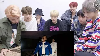 Bts reacting to vten -on my way