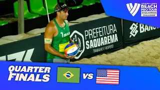 George/Andre vs. EvansM./Budinger C. - Quarter Finals Highlights Saquarema 2024 #BeachProTour