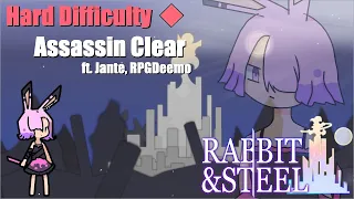 【Rabbit & Steel】Assassin Hard Clear (3-man) ft. KurokazeTakashi, KuroDeemo