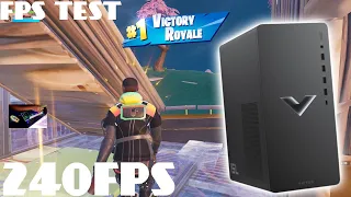 HP Victus Gaming PC Fortnite Fps Test Performance Mode (240 Fps Cap) Chapter 4 Season 4 Gamplay