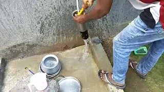 Rain water filter cleaning