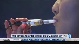 Vape devices to be accepted during Drug Take Back Day