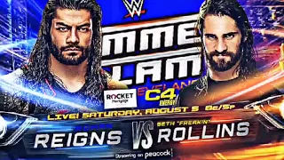 WWE SummerSlam 2024•ROMAN REIGNS VS SETH "FREAKIN" ROLLINS| Match Card Prediction