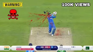 Top 7 Extremely Dangerous 🤯 Deliveries in Cricket Ever