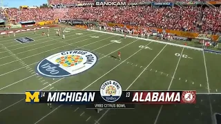 ABC CFB intro | 14 Michigan vs 13 Alabama | 1/1/2020