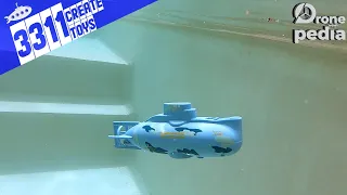 Submarino de RC de 6 canales, funciona tal cual uno real! ¡Super! |DRONEPEDIA