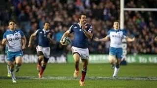 Scotland v France Official Extended Highlights 8th March 2014