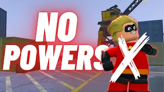 Can I Beat Lego Incredibles WITHOUT Superpowers?