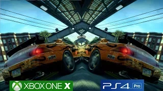 Burnout Paradise Remastered - PS4 Pro vs Xbox One X Graphics Comparison [4K/60fps]