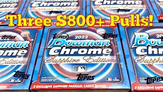 🤩 NEW RELEASE!  2022 BOWMAN CHROME SAPPHIRE BOX OPENING!