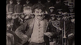 Very early Charlie Chaplin, silent film, lost pieces and parts of films.