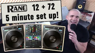 HOW TO SETUP: Rane Twelves (12) & Seventy Two (72) in 5 minutes - 10 steps ft DJ Richie Don + demo