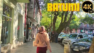 Beautiful Batumi, Georgia 2024・4K walking in the city center ・ASMR ・No music, no talking