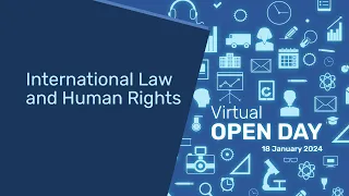 MA in International Law and Human Rights | University of Tartu | Virtual Open Day 2024 | Estonia