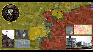 Berdychi & Seminivka sind gefallen | Krasnohorivka in 2 Hälften geteilt. Military Summary 26.04.2024