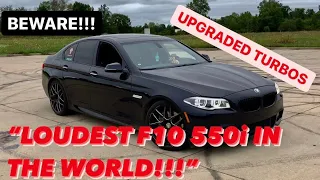 LOUDEST F10 550i IN THE WORLD IS BACK!!!