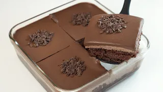[Simple and easy] Just mix it! Delicious chocolate cake without oven