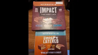 MyProtein Impact Bars Review