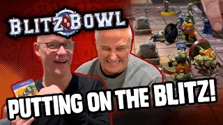 Putting On The Blitz! - Blitz Bowl Battle Report