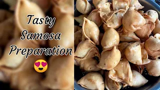 Tasty Samosa Preparation 😋