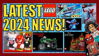 LATEST LEGO NEWS! Sonic, Technic, Marvel, Disney, Star Wars + MORE!