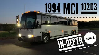 1994 MCI 102D3 In-depth Bus Overview