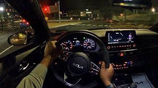 2023 Kia Forte GT - POV Night Drive