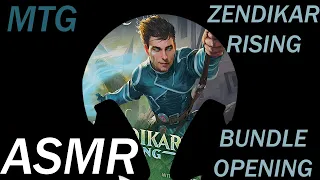 ASMR - MTG Zendikar Risting Bundle Box - (1st ever video)