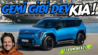 Elektriği ‘Koklayan’ KIA EV9! | 774 Km Menzilli Dev SUV