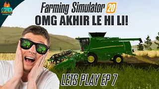 Finally bought John Deere T560 | FARMING SIMULATOR 20 | Lets Play Episode 7 urdu hindi fs 20!