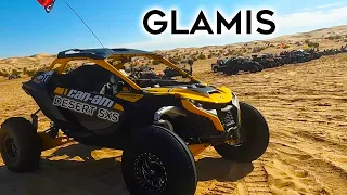 Glamis China Wall, Racing and Side hilling! Maverick R Best SXS for the Dunes?