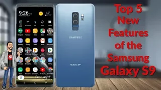 Top 5 New Features of the Samsung Galaxy S9 - YouTube Tech Guy