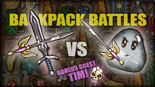 BACKPACK BATTLES: Is Crossblades Worse Than Falcon Blade & Steel Goobert? - Ft Guest TIM!