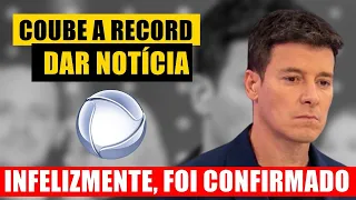 🔴Coube a Record dar notícia ao Brasil sobre Rodrigo Faro: INFELIZMENTE, FOI CONFIRMADO