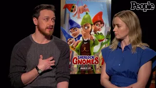 Kids Interview the Stars of "Sherlock Gnomes"