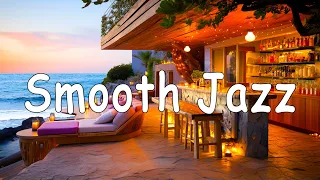 Smooth Jazz Instrumental Music For Work, Study ☕ Cozy Coffee Shop Ambience & Relaxing Jazz Music