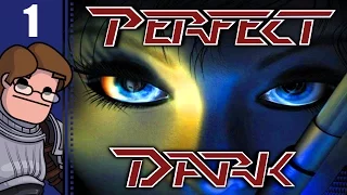 Let's Play Perfect Dark: Perfect Agent Co-op Part 1 - dataDyne Defection